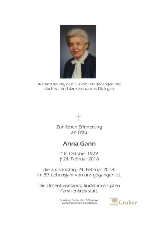 Anna Gann (Marchtrenk)