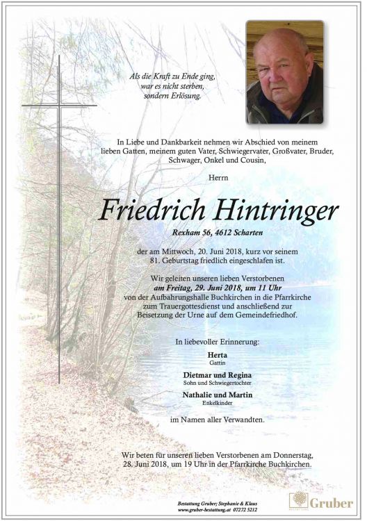 Friedrich Hintringer (Buchkirchen)