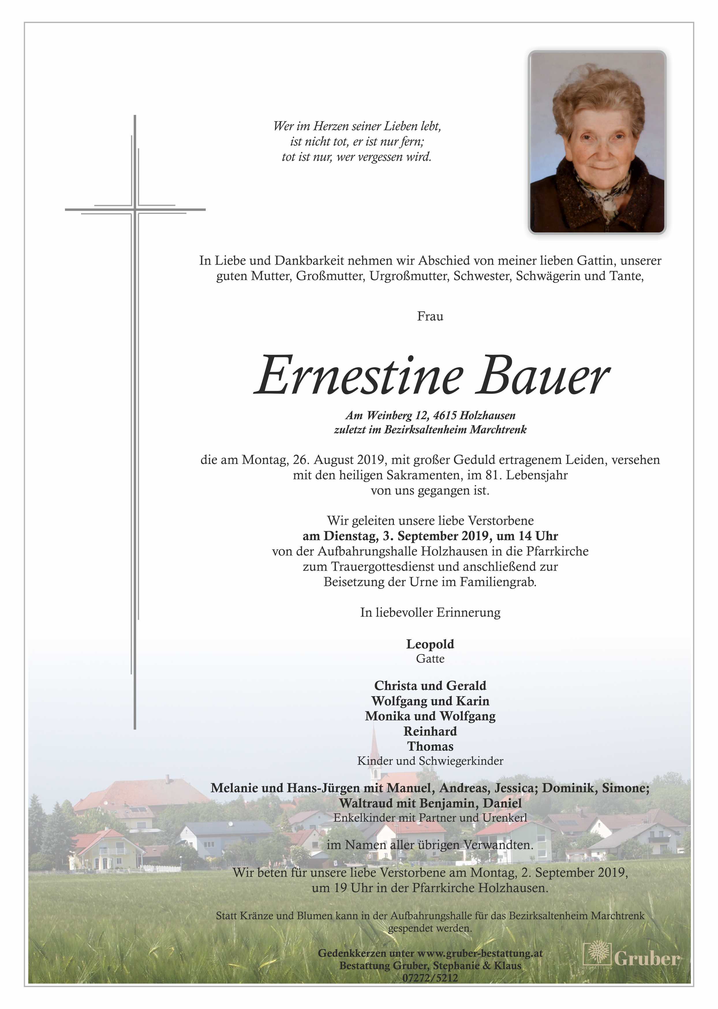 Ernestine Bauer (Holzhausen)