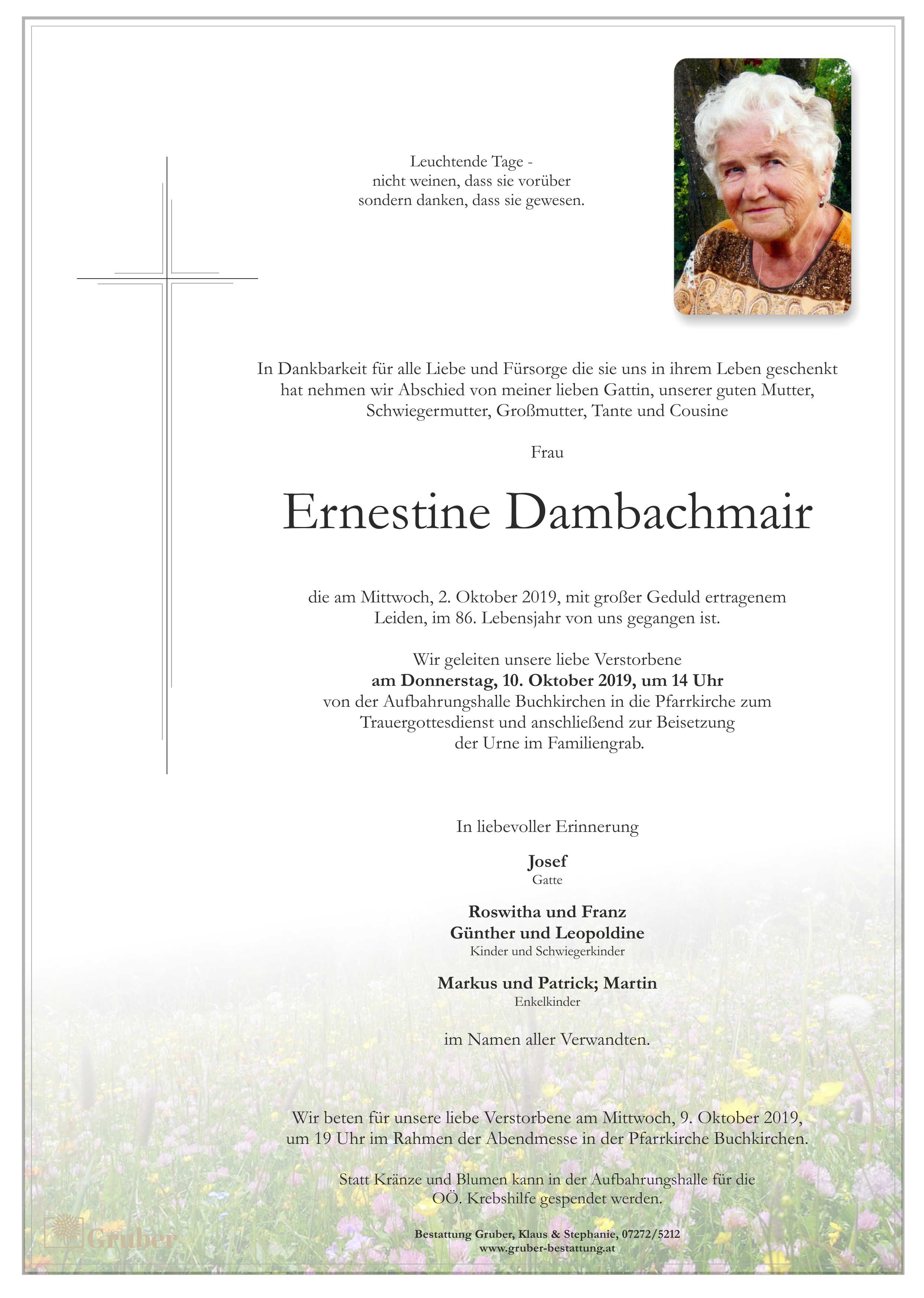 Ernestine Dambachmair (Buchkirchen)