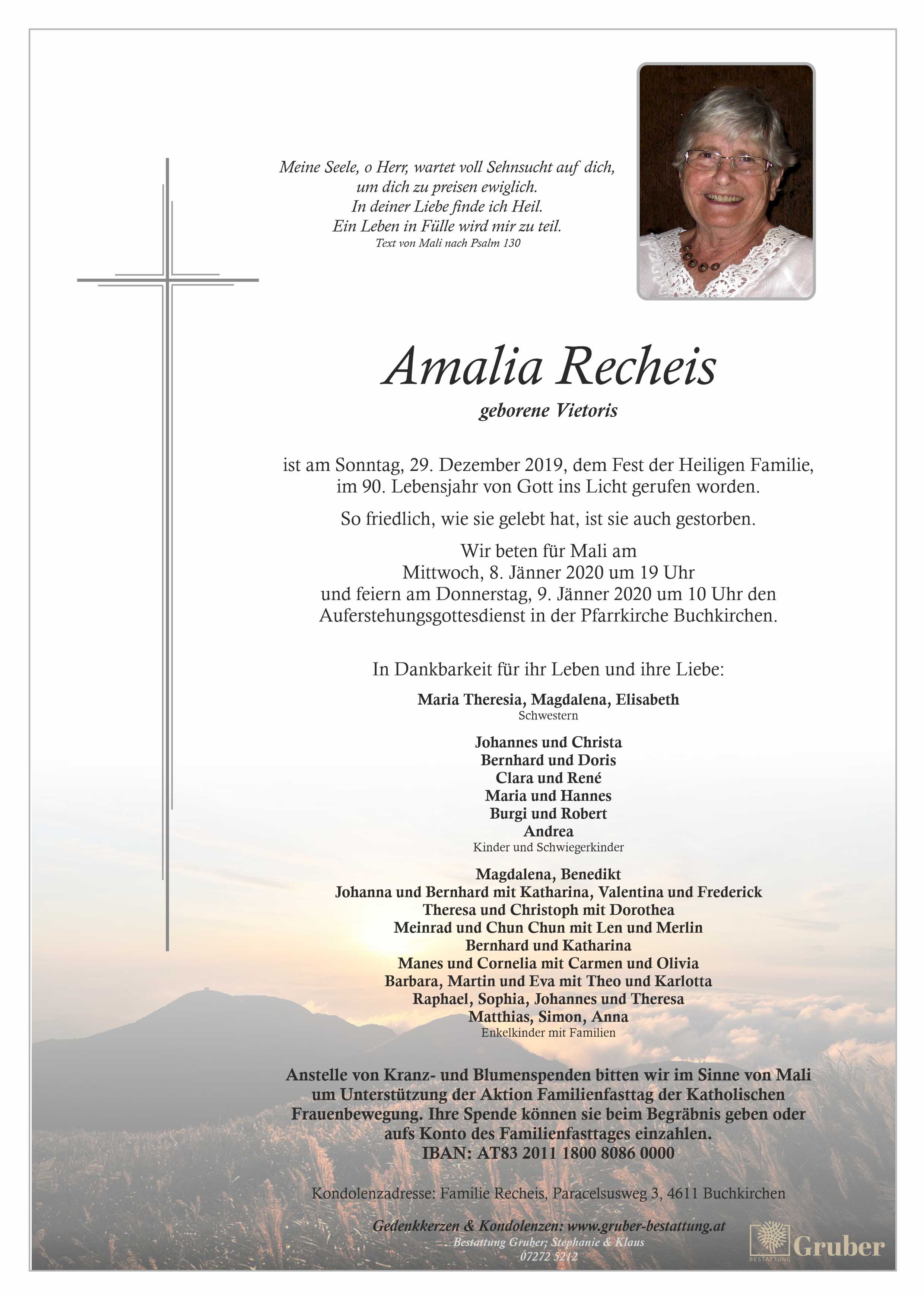 Amalia Recheis (Buchkirchen)