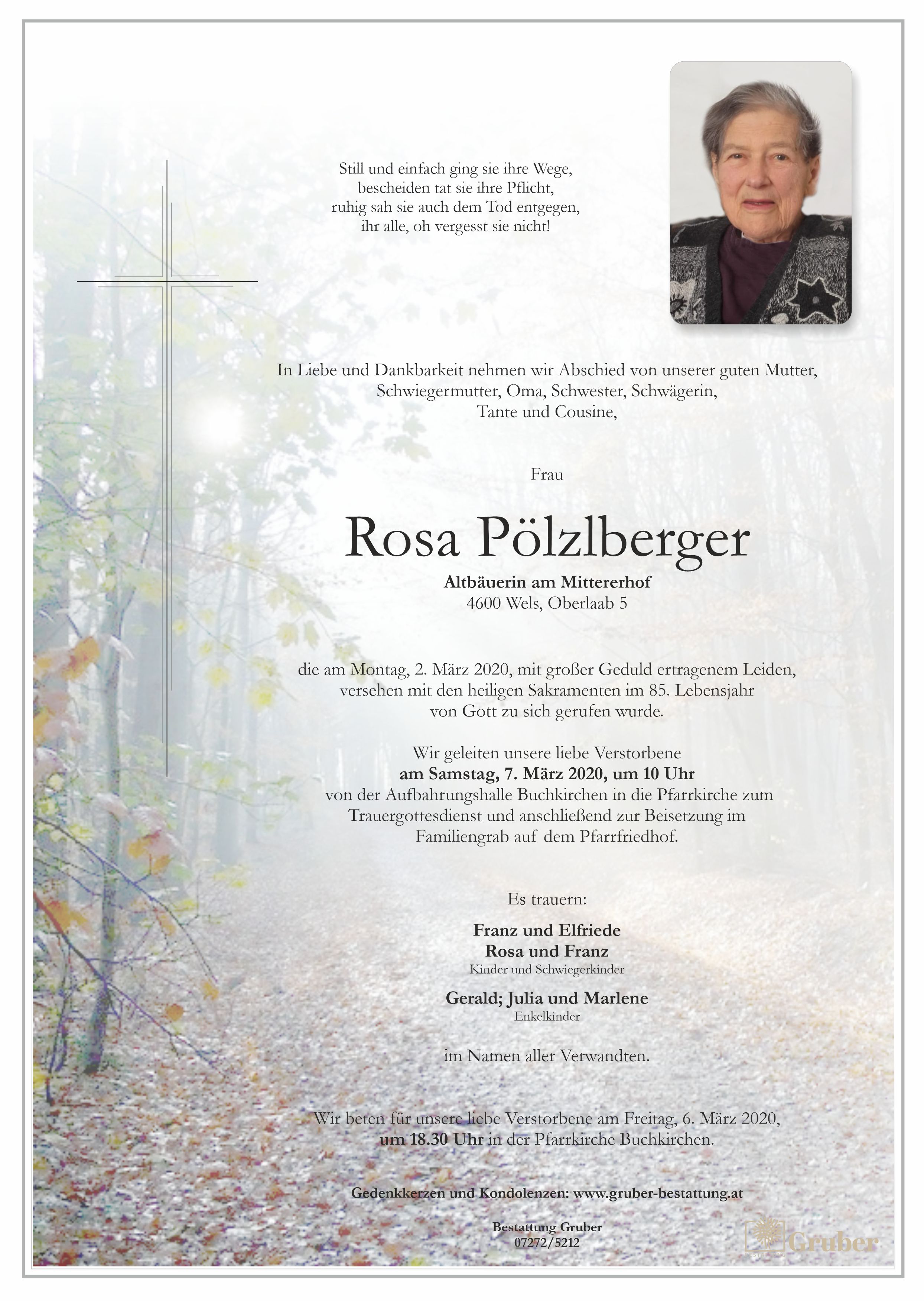 Rosa Pölzlberger (Wels)