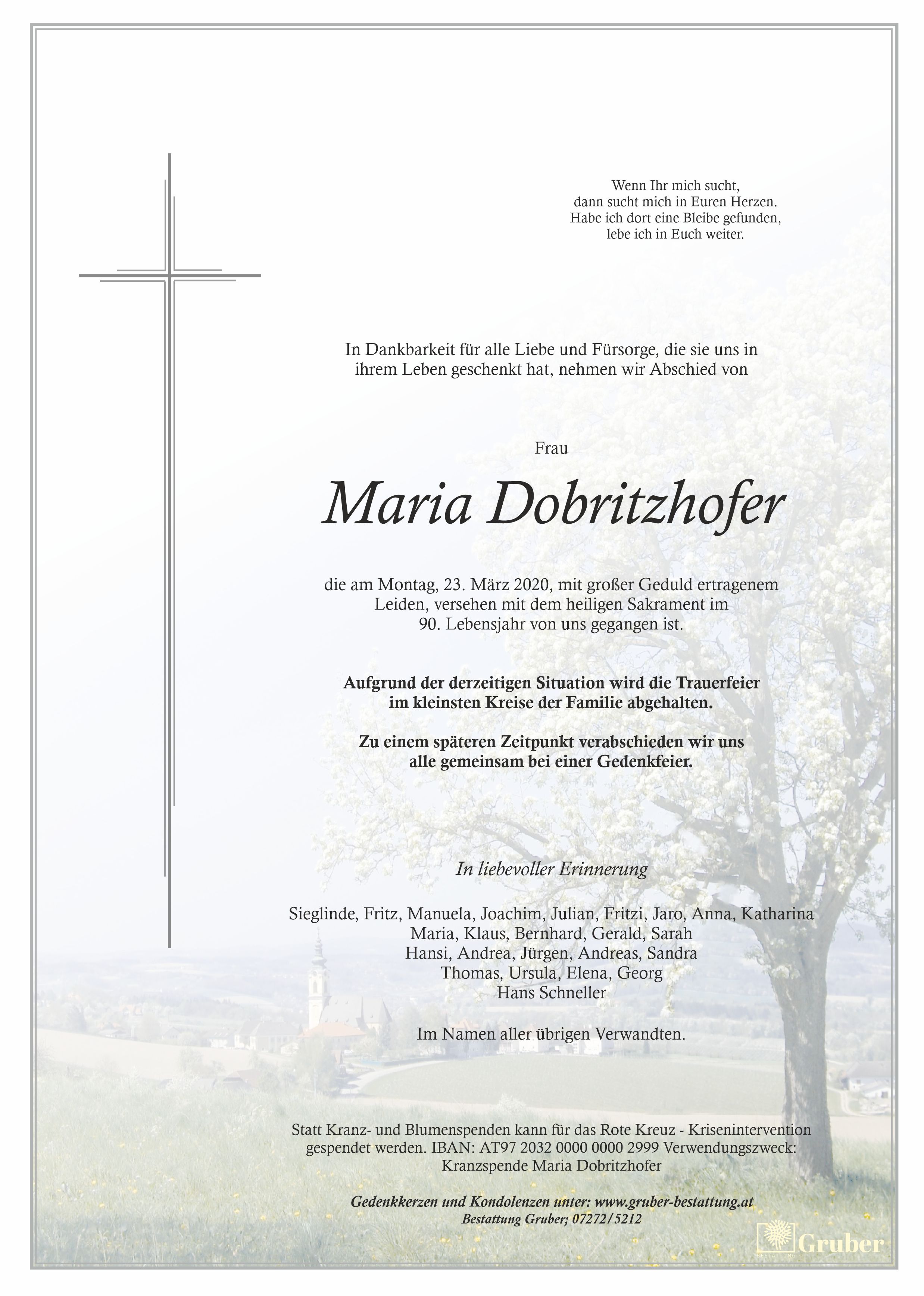 Maria Dobritzhofer (Wels)
