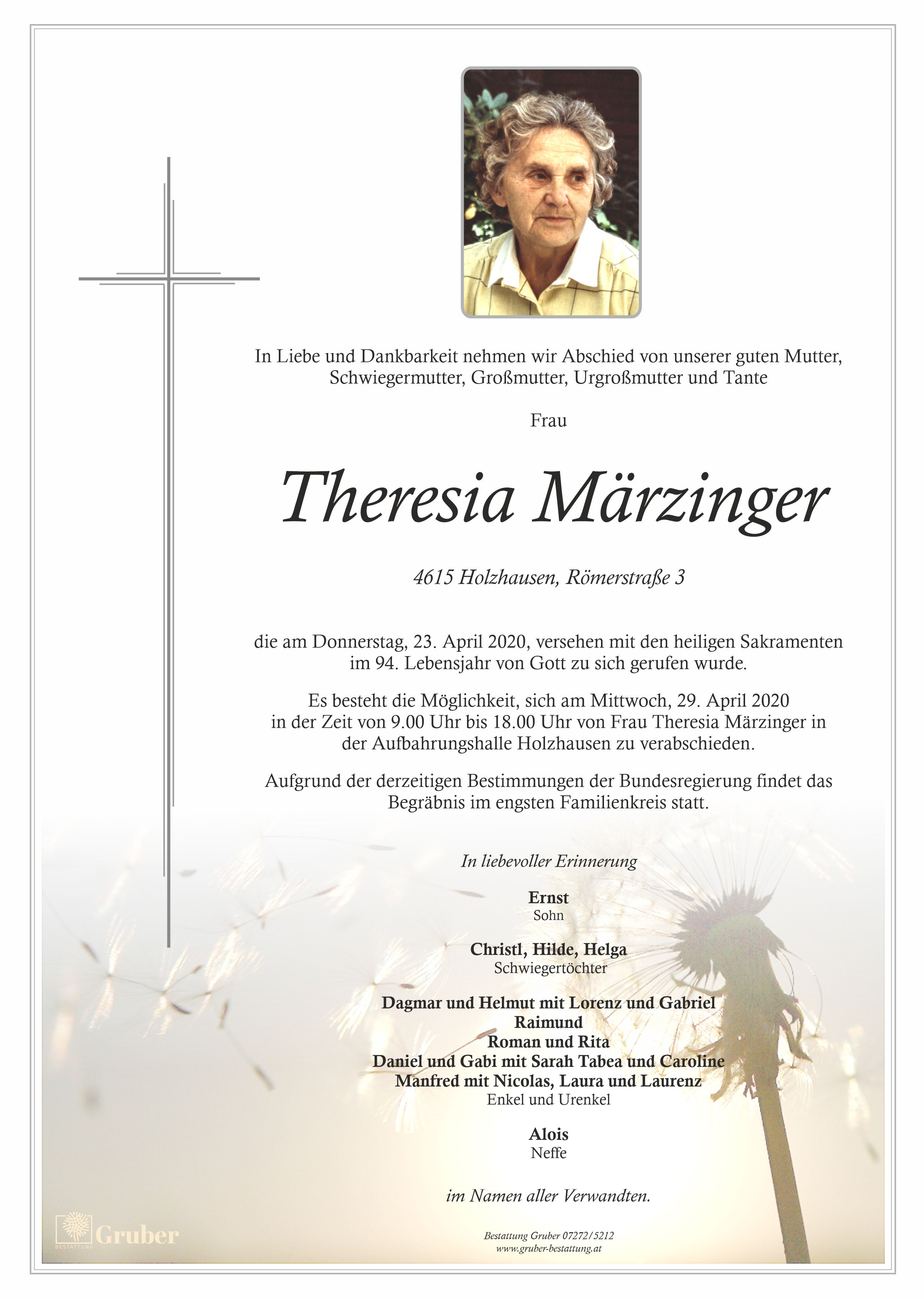 Theresia Märzinger (Holzhausen)