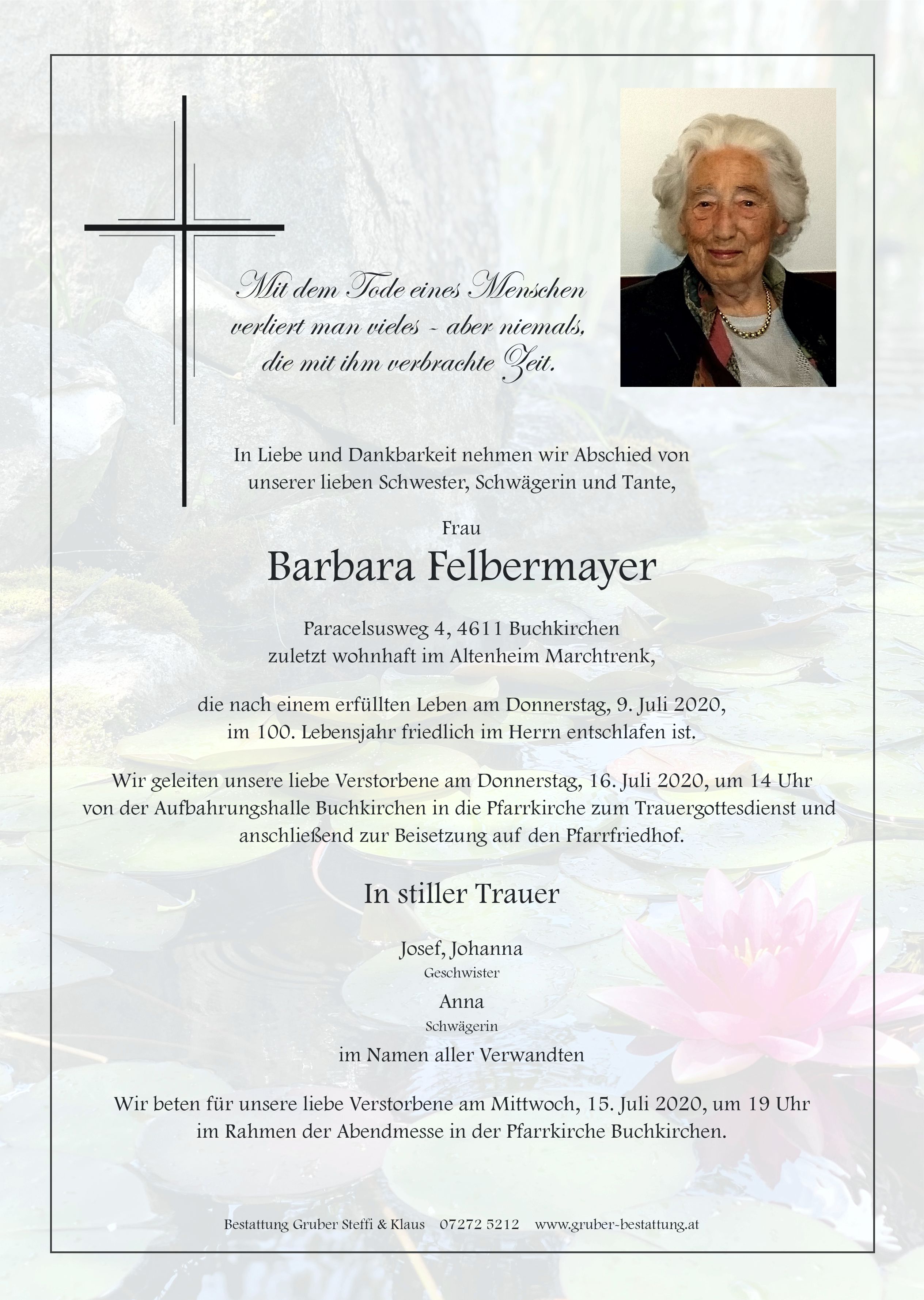 Barbara Felbermayer (Buchkirchen)