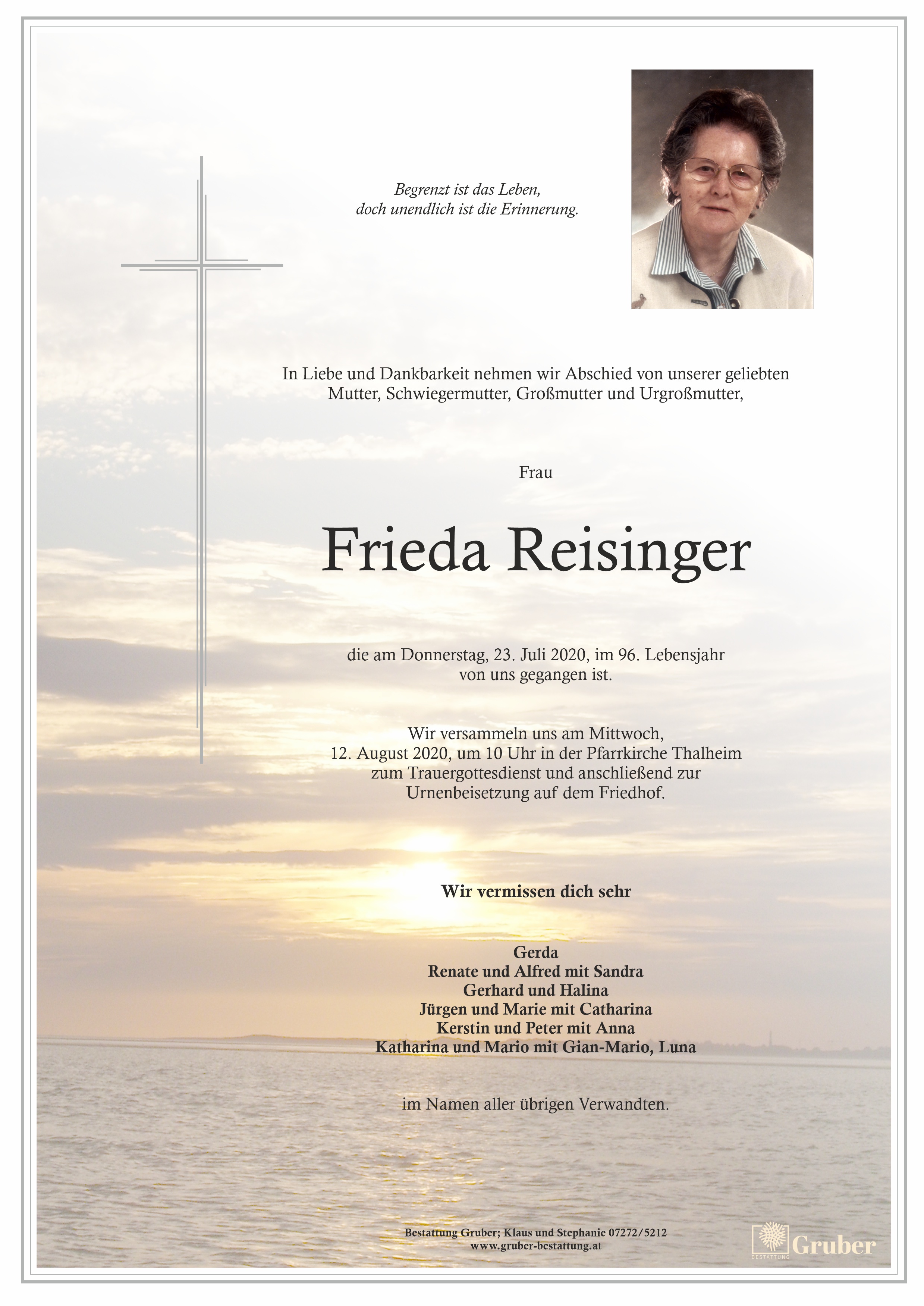 Frieda Reisinger (Thalheim)