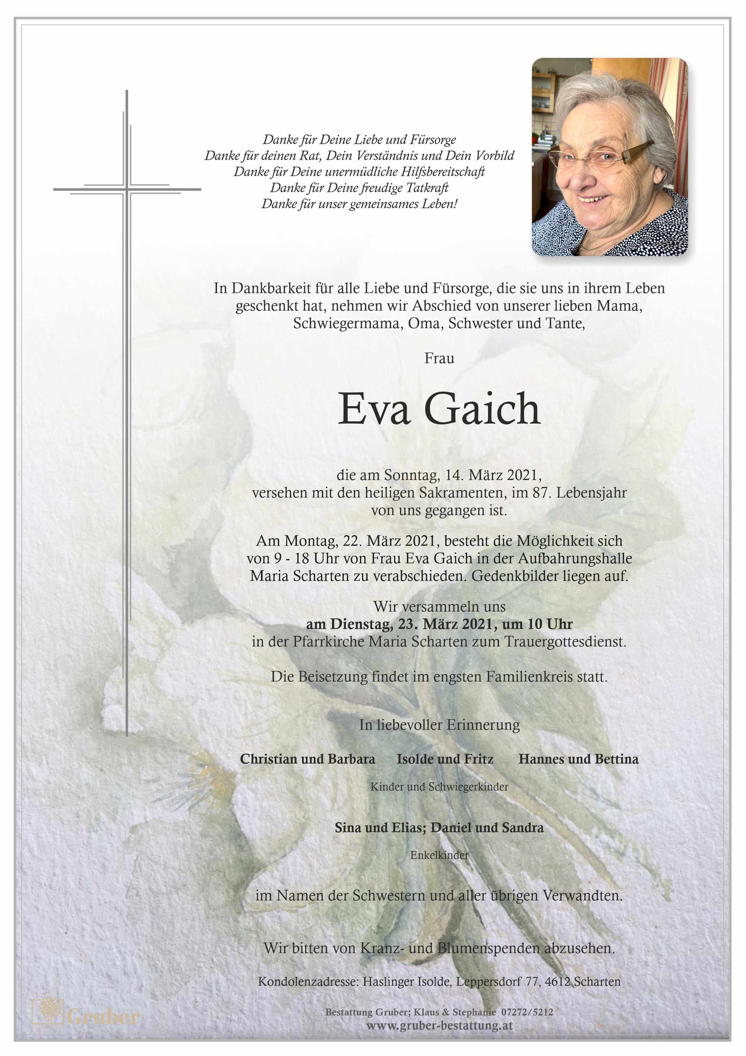Eva Gaich (Scharten Kath)