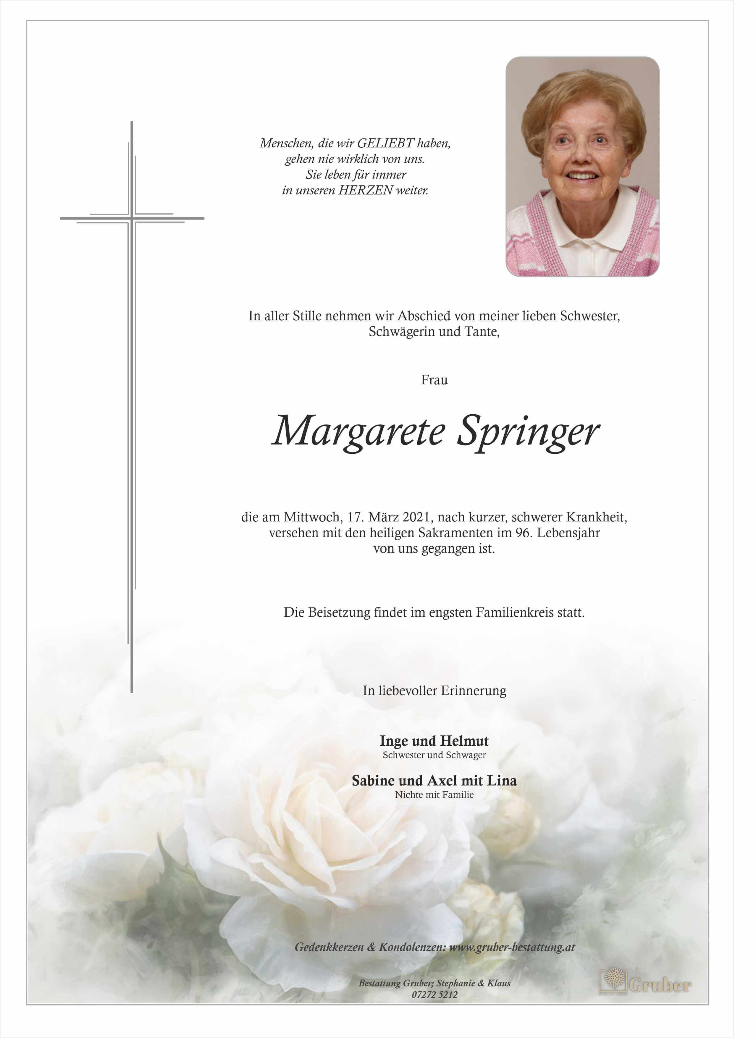Margarete Springer (Wels)