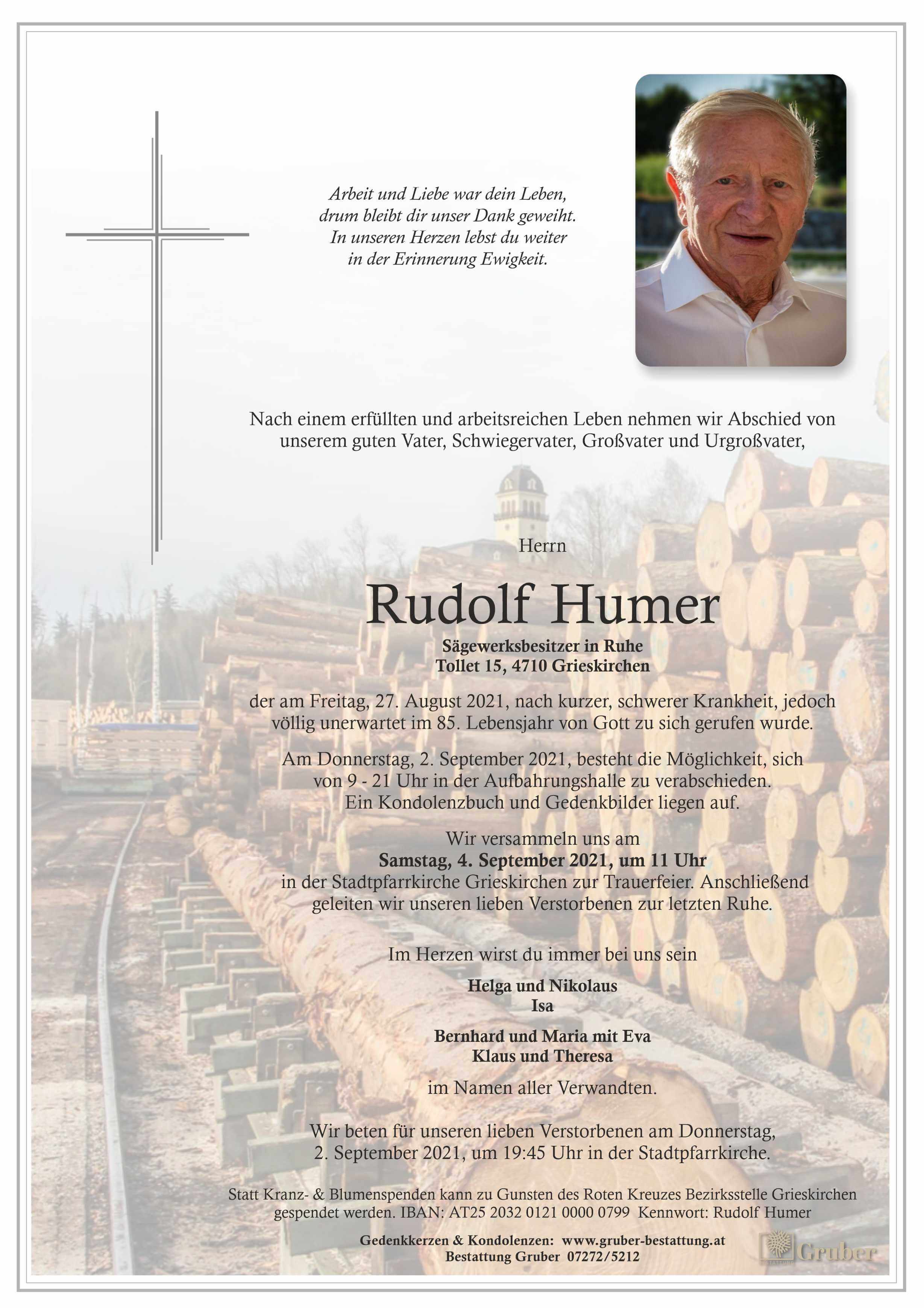 Rudolf Humer (Grieskirchen)