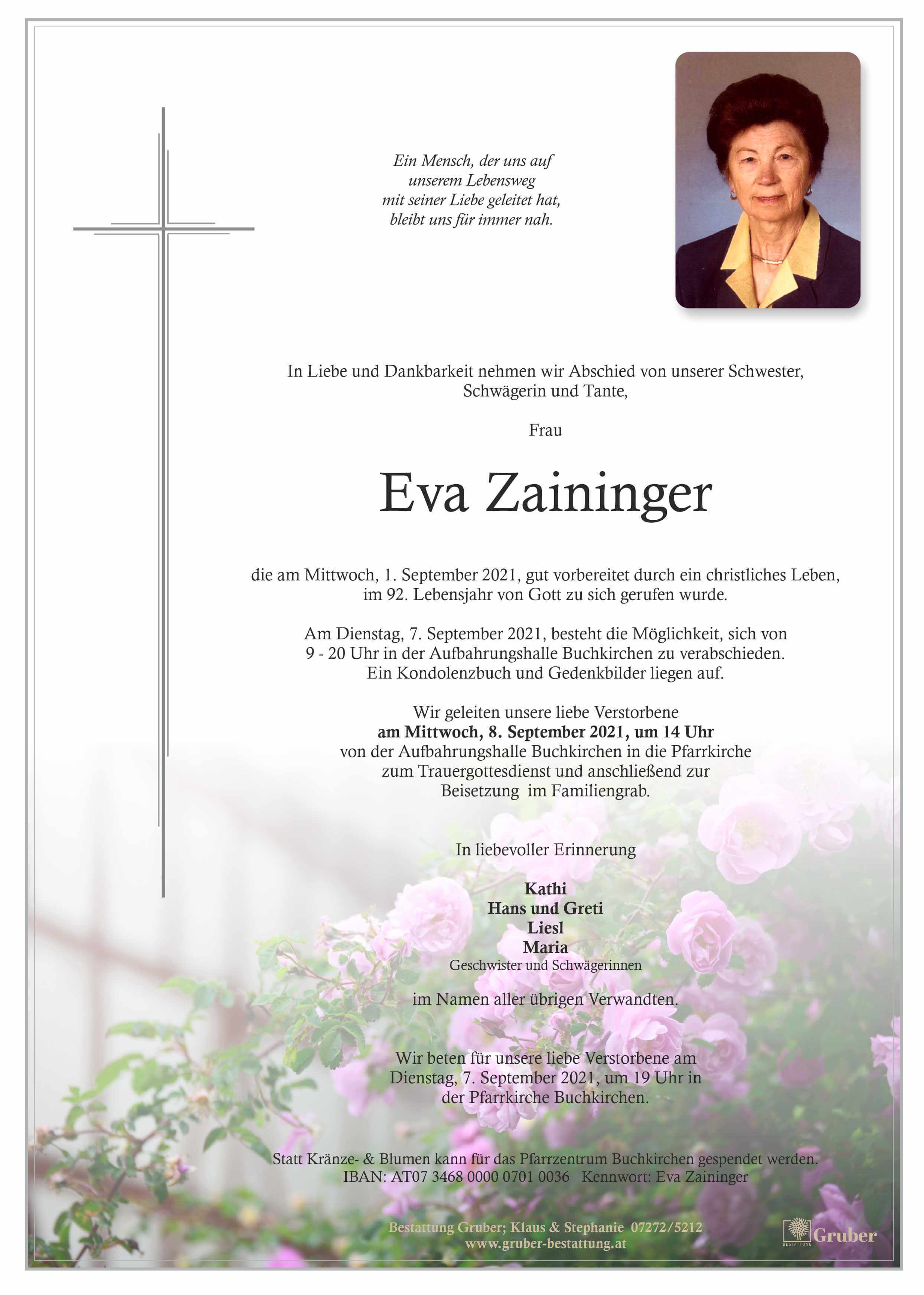 Eva Zaininger (Buchkirchen)