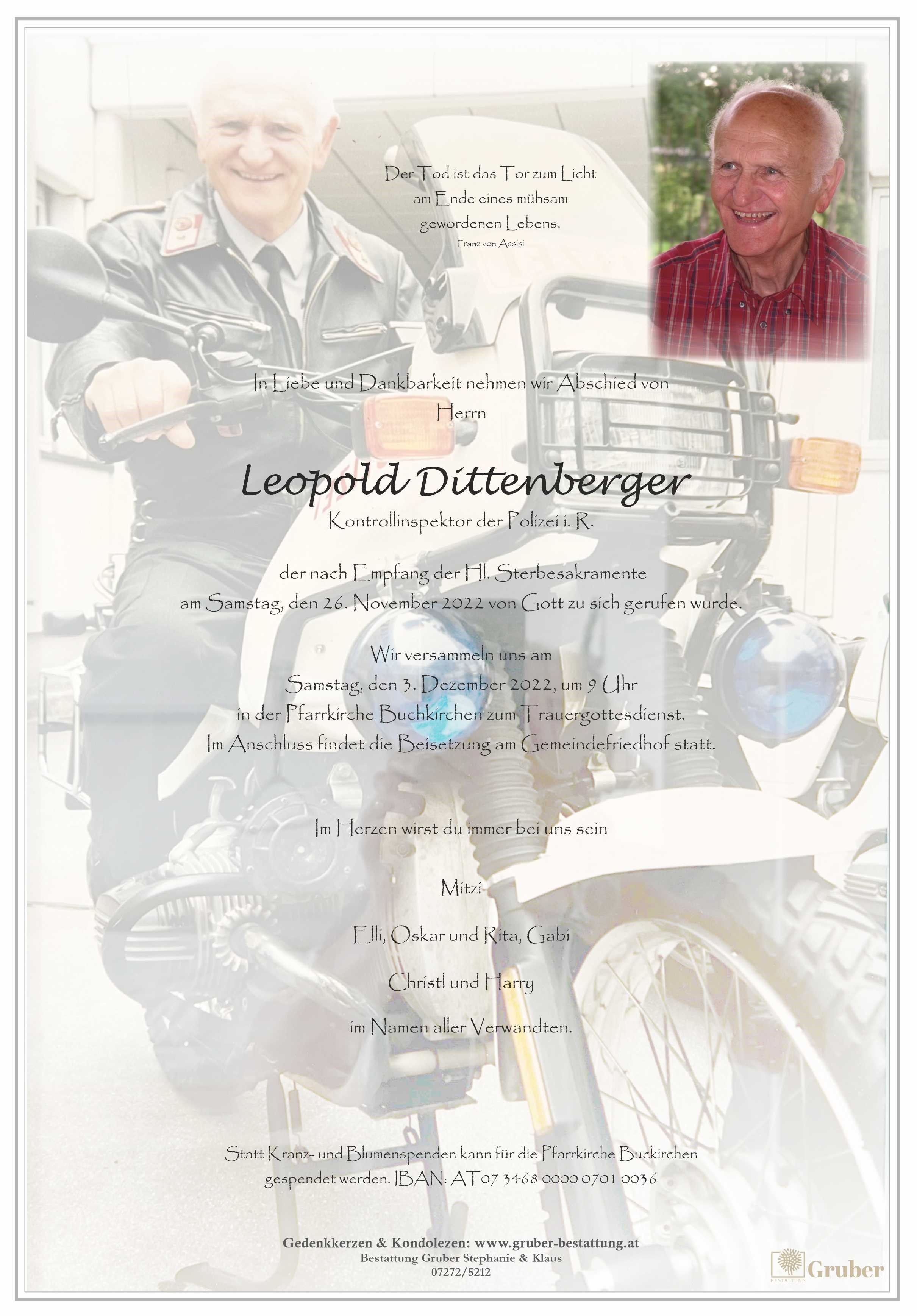 Leopold Dittenberger (Buchkirchen)