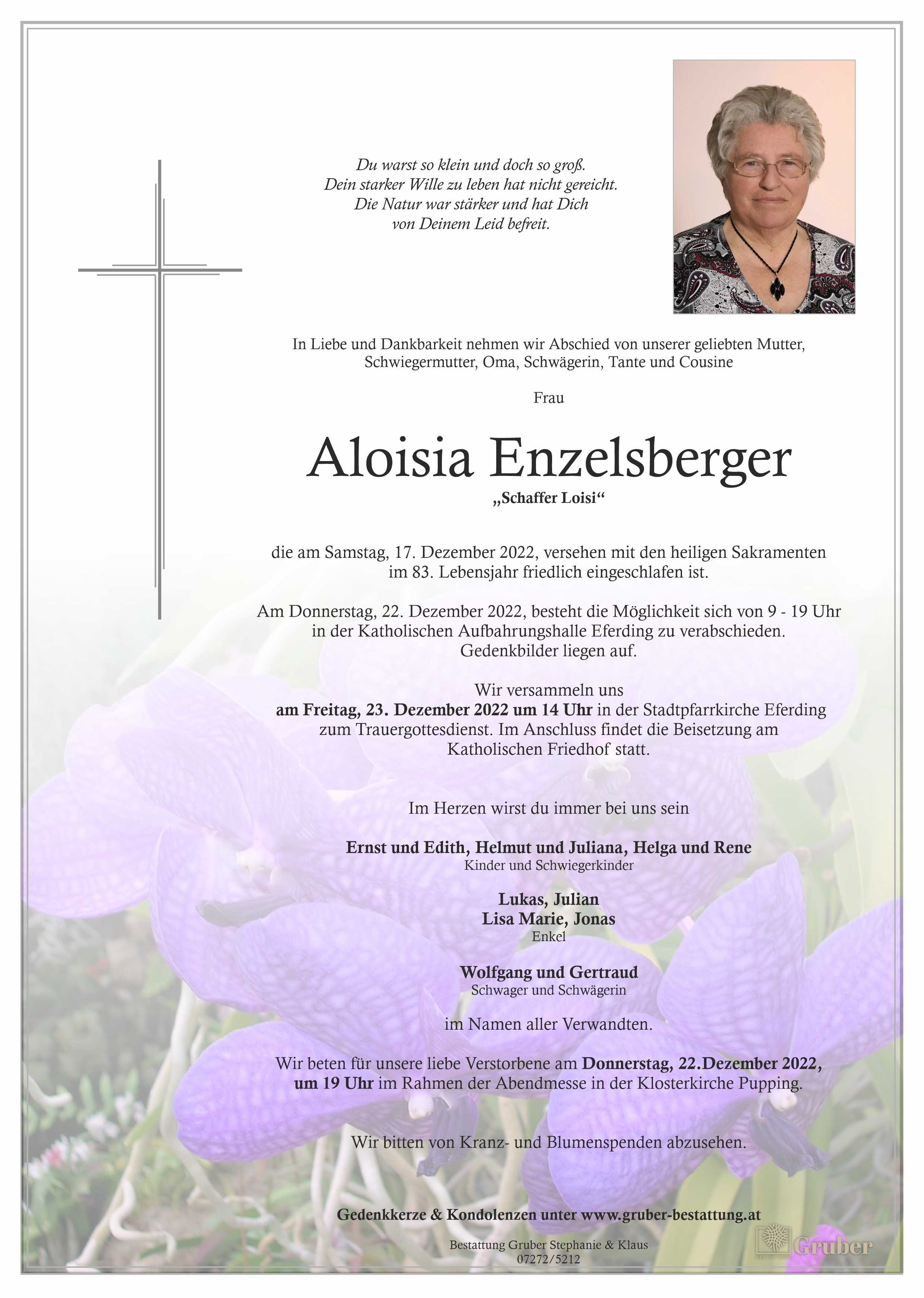 Aloisia Enzelsberger (Eferding)