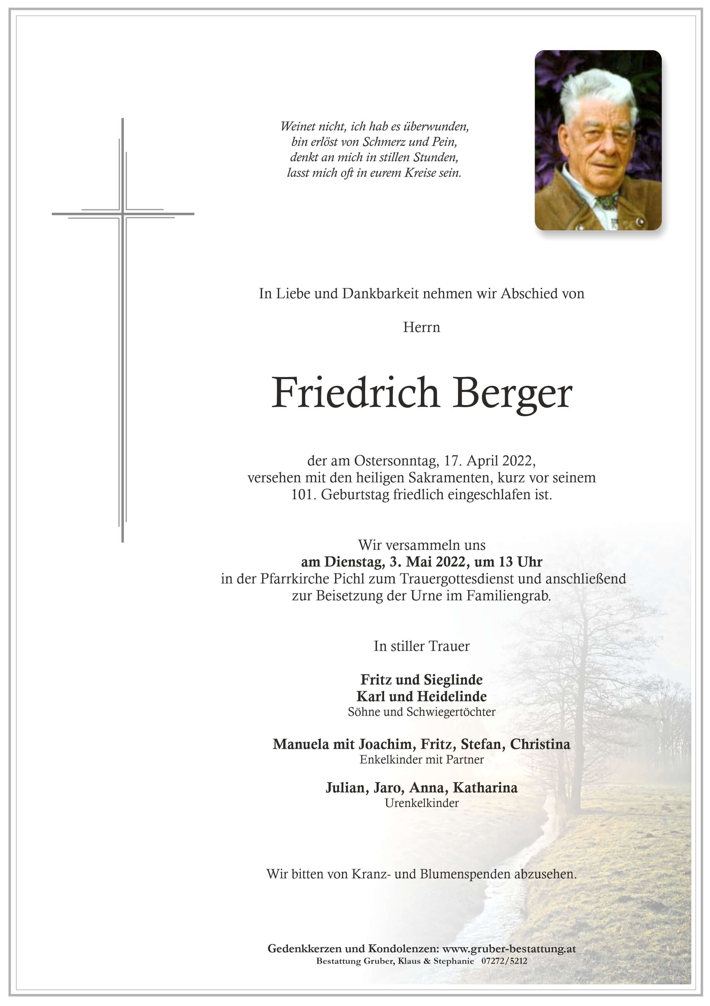 Friedrich Berger (Pichl)