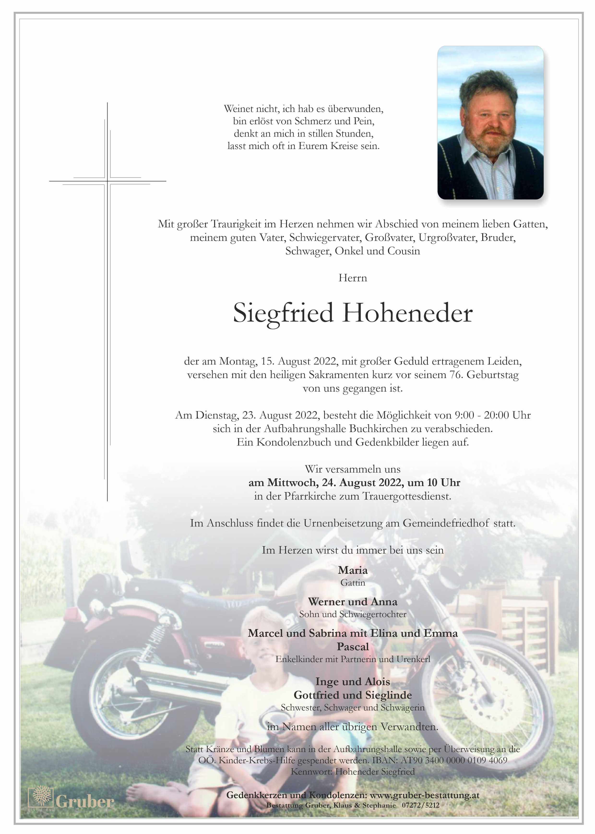 Siegfried Hoheneder (Buchkirchen)