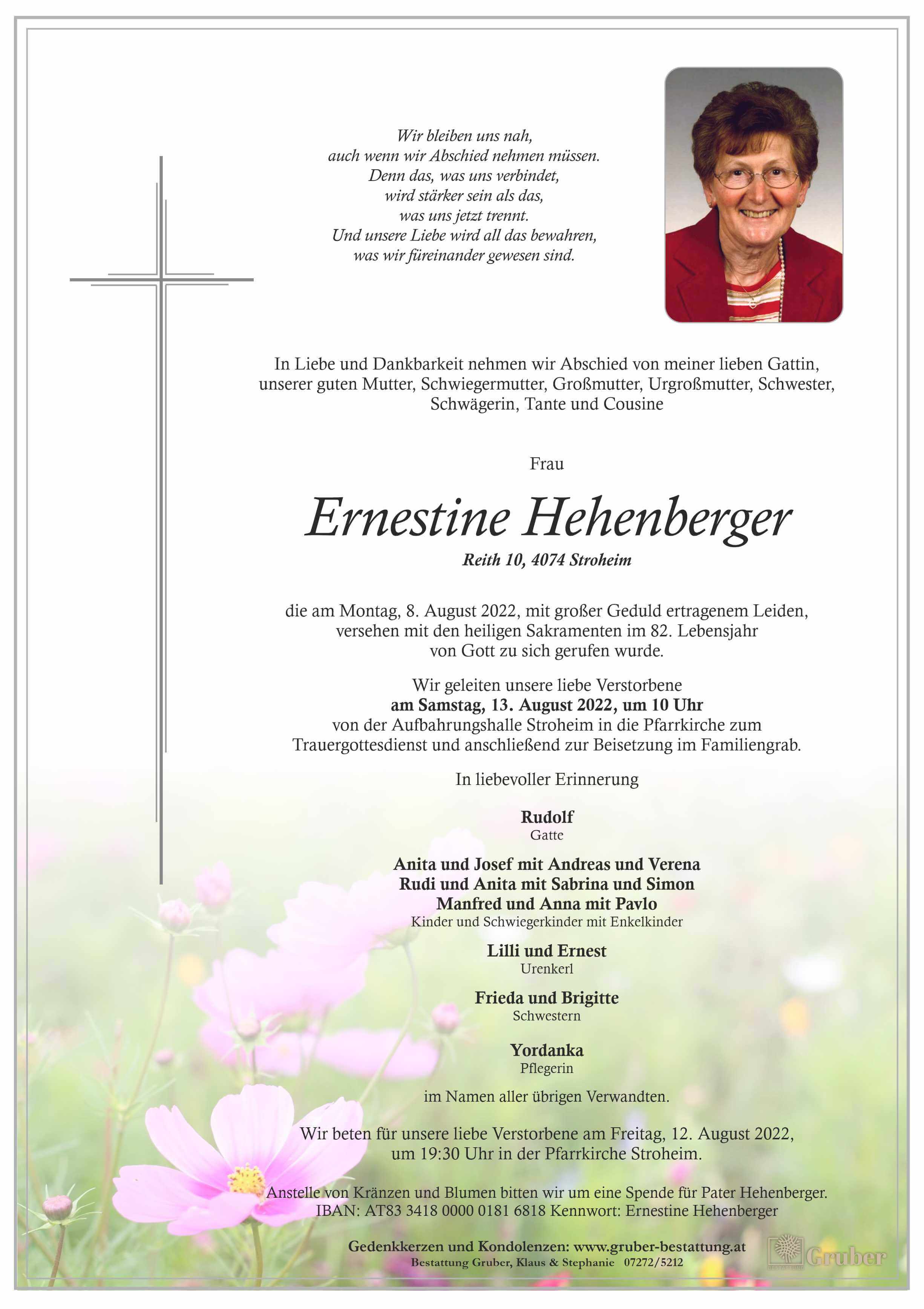 Ernestine Hehenberger (Stroheim)