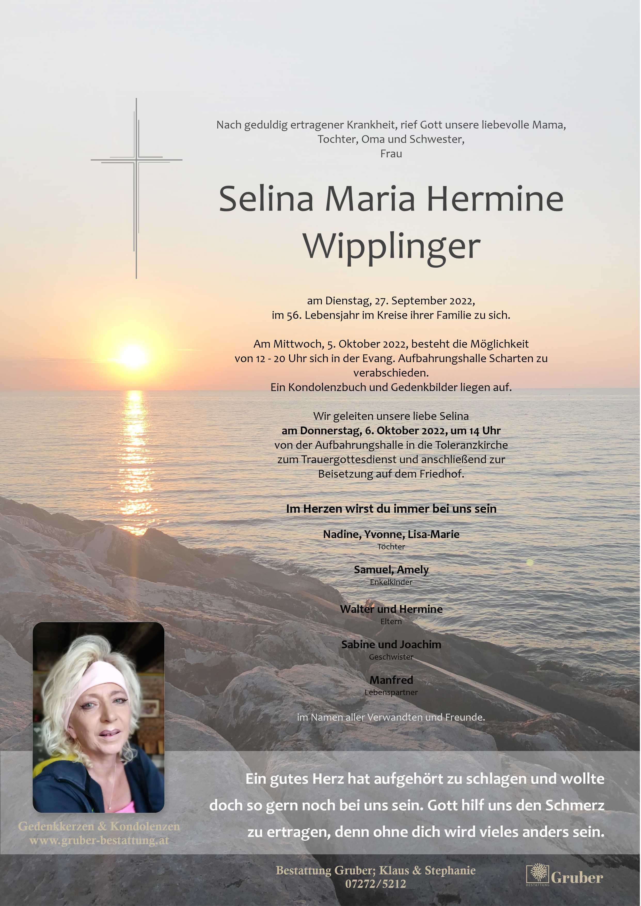 Selina Maria Hermine Wipplinger (Scharten Evang)
