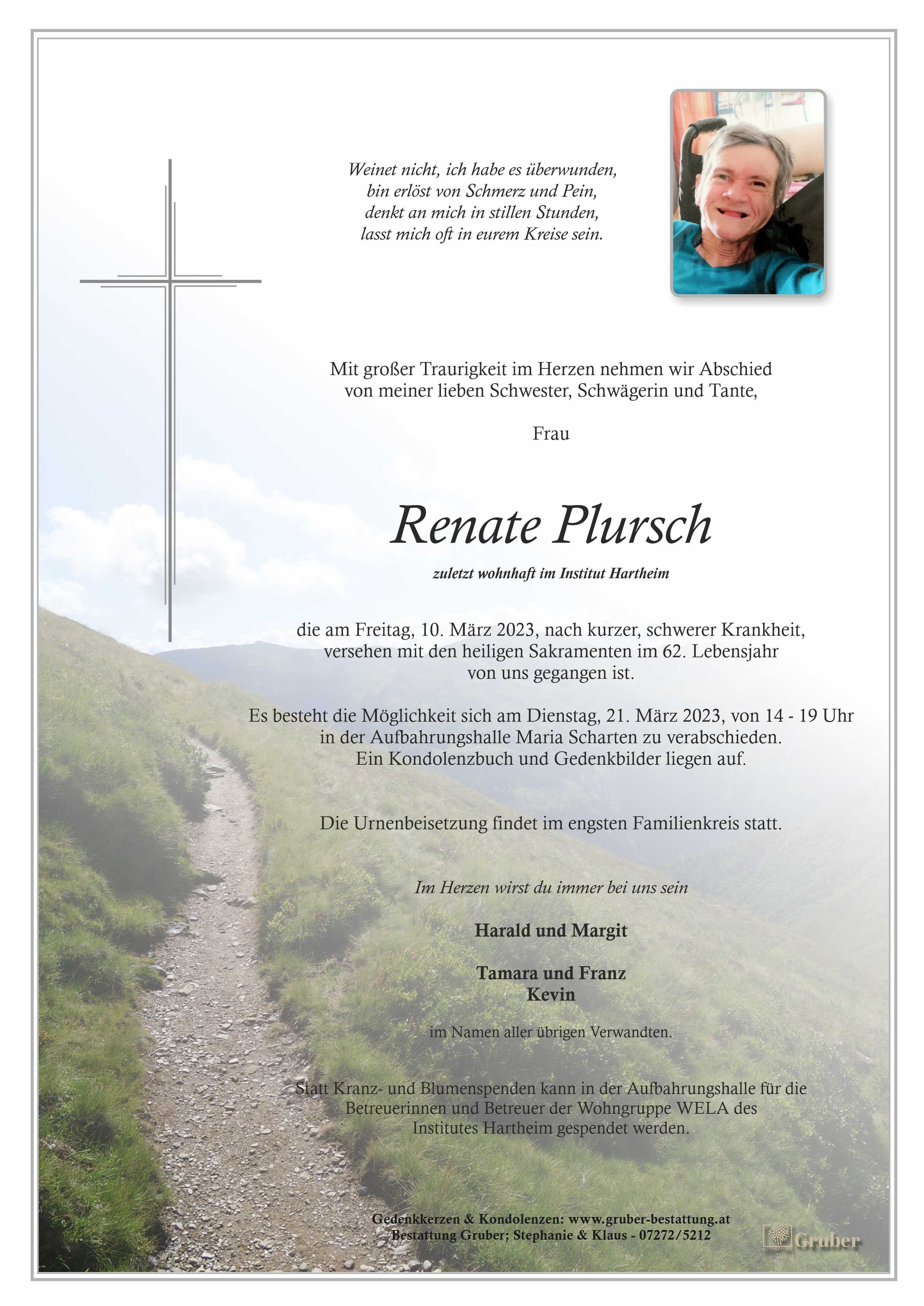 Renate Plursch (Scharten kath)